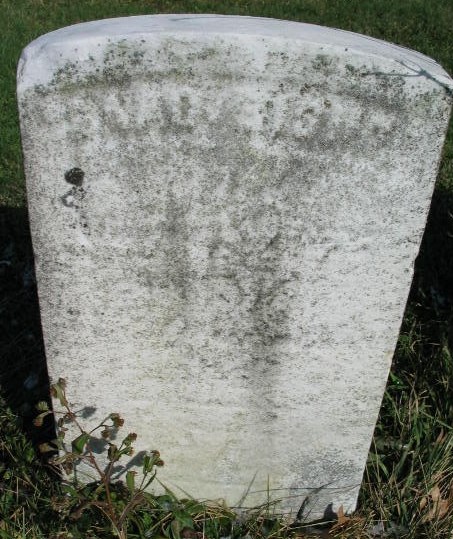 Isaac Bishop tombstone